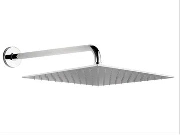 15Q-03 - Wall-mounted extra flat overhead shower with arm by Rubinetterie Mariani - view 2